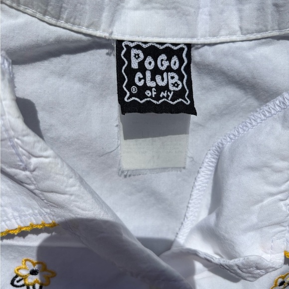 Vintage 1990s flower embroidered tank - Picture 5 of 9